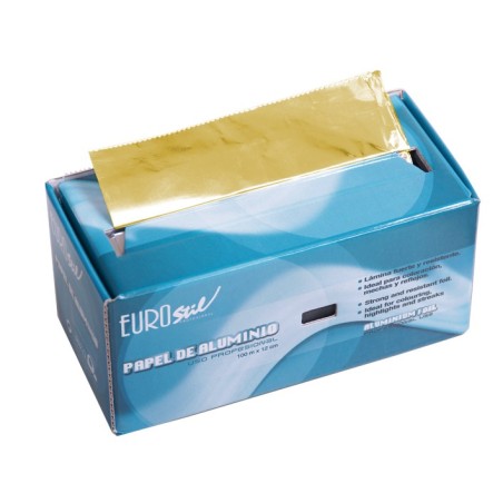 ROLLO ALUMINIO DORADO 12cm x 100m